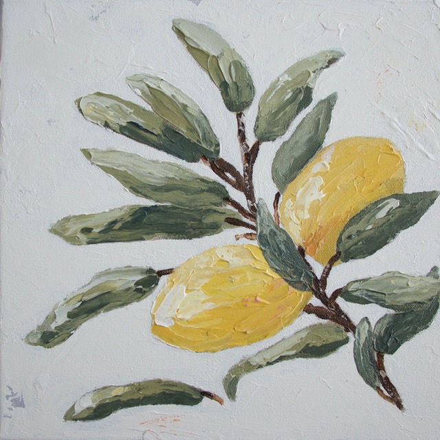 Lemons - Karin Cutler - Martine Gallery