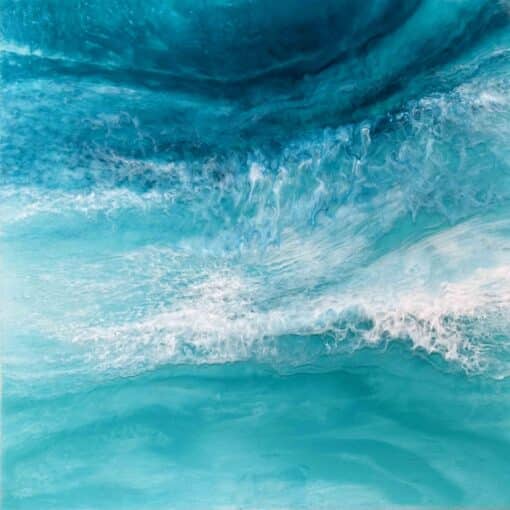 Turquoise Tides II - Martine Vanderspuy